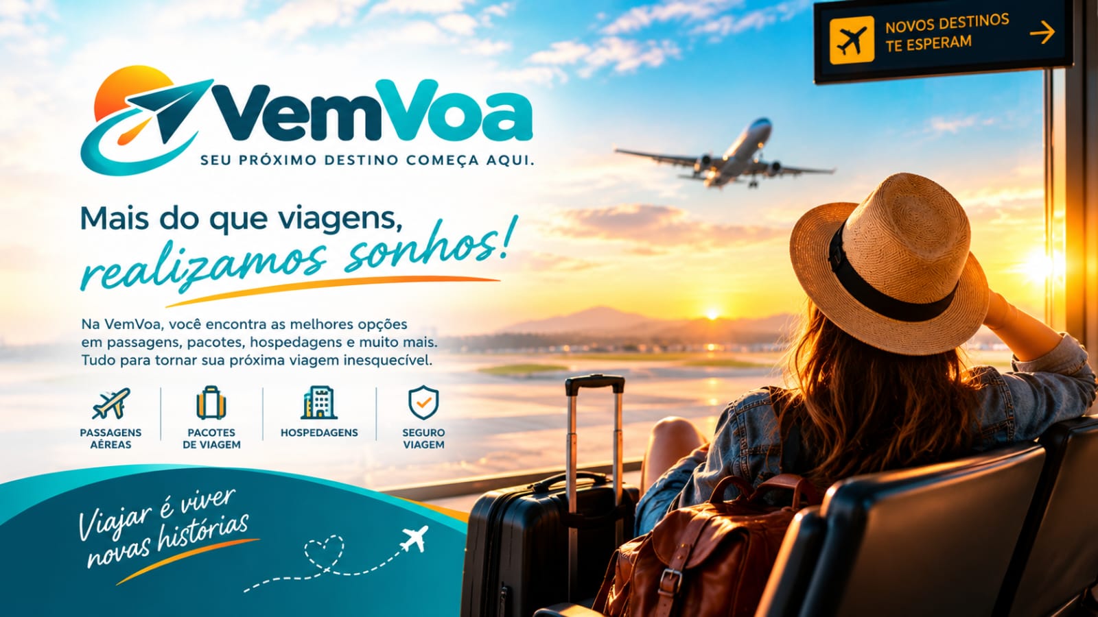 VemVoa Viagens - Destinos incríveis pelo mundo